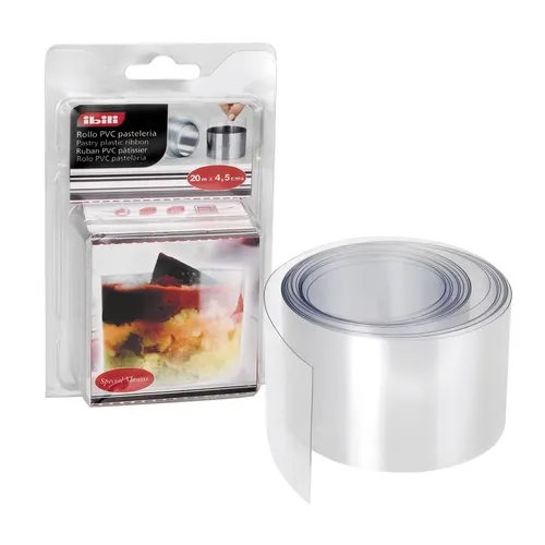 Rollo De Pvc Para Pastelería 6 Cm De Alto Marca Ibili 2 Rollo De Pvc Para Pastelería 6 Cm De Alto Marca Ibili – Image 2