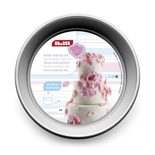 Molde Pastel Redondo Alto De Aluminio 15 Cm Marca Ibili 1 Molde Pastel Redondo Alto De Aluminio 15 Cm Marca Ibili