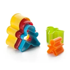Cortador De Galletas Fondant Ginger ( 5 Piezas) Marca Ibili