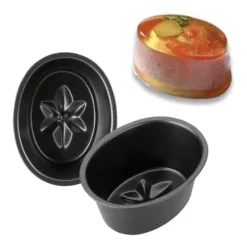 Molde Áspic Ovalado O Para Gelatina 8 Cm Marca Ibili