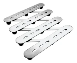 Salvamantel Extensible De Acero Inoxidable Marca Ibili