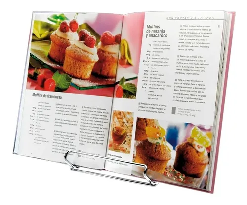 Atril O Soporte Para Libros De Acero Inoxidable Marca Ibili 2 Atril O Soporte Para Libros De Acero Inoxidable Marca Ibili – Image 2