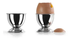 Soporte Para Huevo Hervido Pack De 2 Acero Inox Marca Ibili