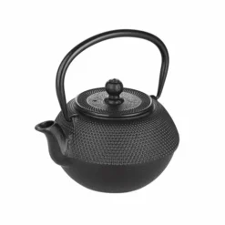 Tetera Negra De Hierro Fundido 1.2 Litros Marca Ibili