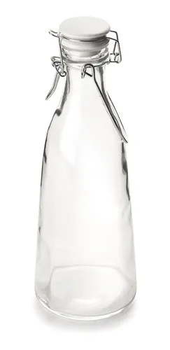 Botella Vintage De Cristal Para Leche 1 Litro Marca Ibili