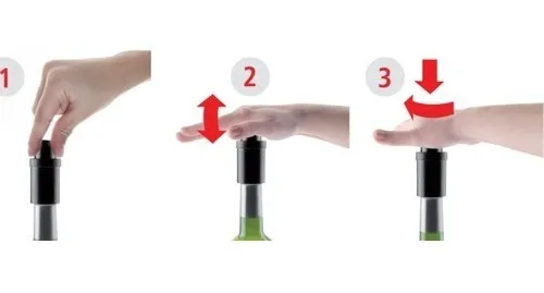 Tapon De Vacío Para Vinos Marca Ibili 2 Tapon De Vacío Para Vinos Marca Ibili – Image 2