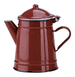 Cafetera Cónica De Peltre Roja (500 Ml) Marca Ibili