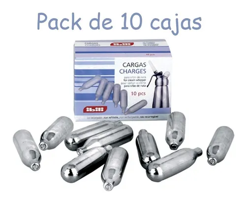 Cargador De Sifones Para Crema (50 Cargas) Marca Ibili 2 Cargador De Sifones Para Crema (50 Cargas) Marca Ibili – Image 2