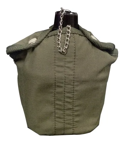 Cantimplora De Aluminio Army 1 Litro Marca Ibili 2 Cantimplora De Aluminio Army 1 Litro Marca Ibili – Image 2