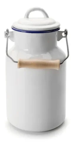 Lechera Vintage De Peltre 1 Litro Marca Ibili