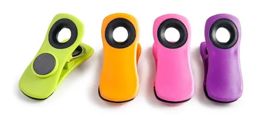 Clip O Pinzas Magneticas Para Bolsas Pack De 4 Marca Ibili 1 Clip O Pinzas Magneticas Para Bolsas Pack De 4 Marca Ibili