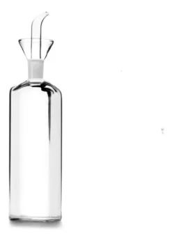 Aceitera Probeta Cuadrada De Cristal (500 Ml) Marca Ibili