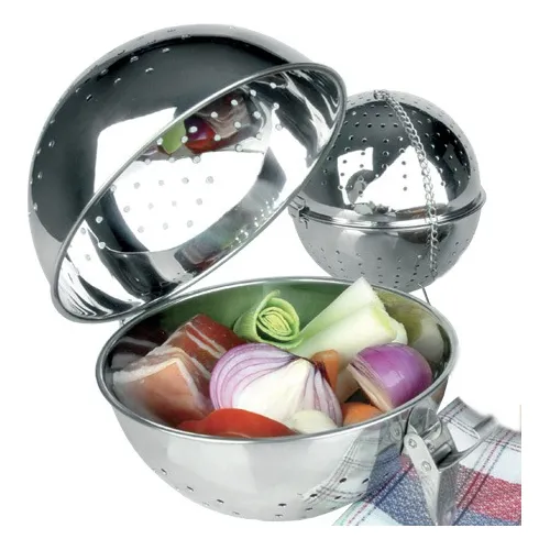 Bola Para Cocido /arroz / Especias/ Pastas Inox Marca Ibili 2 Bola Para Cocido /arroz / Especias/ Pastas Inox Marca Ibili – Image 2