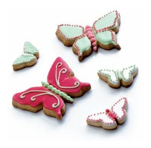 Cortadores Para Galleta De Mariposa (2 Pzas) Marca Ibili 2 Cortadores Para Galleta De Mariposa (2 Pzas) Marca Ibili – Image 2