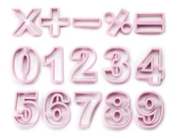 Cortador De Galletas Y Fondant De Numeros Marca Ibili