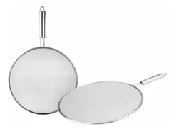 Tapa Antisalpicaduras De Acero Inoxidable Marca Ibili