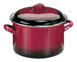 Olla De Peltre Con Tapa Asas De Metal 6 Litros Marca Ibili