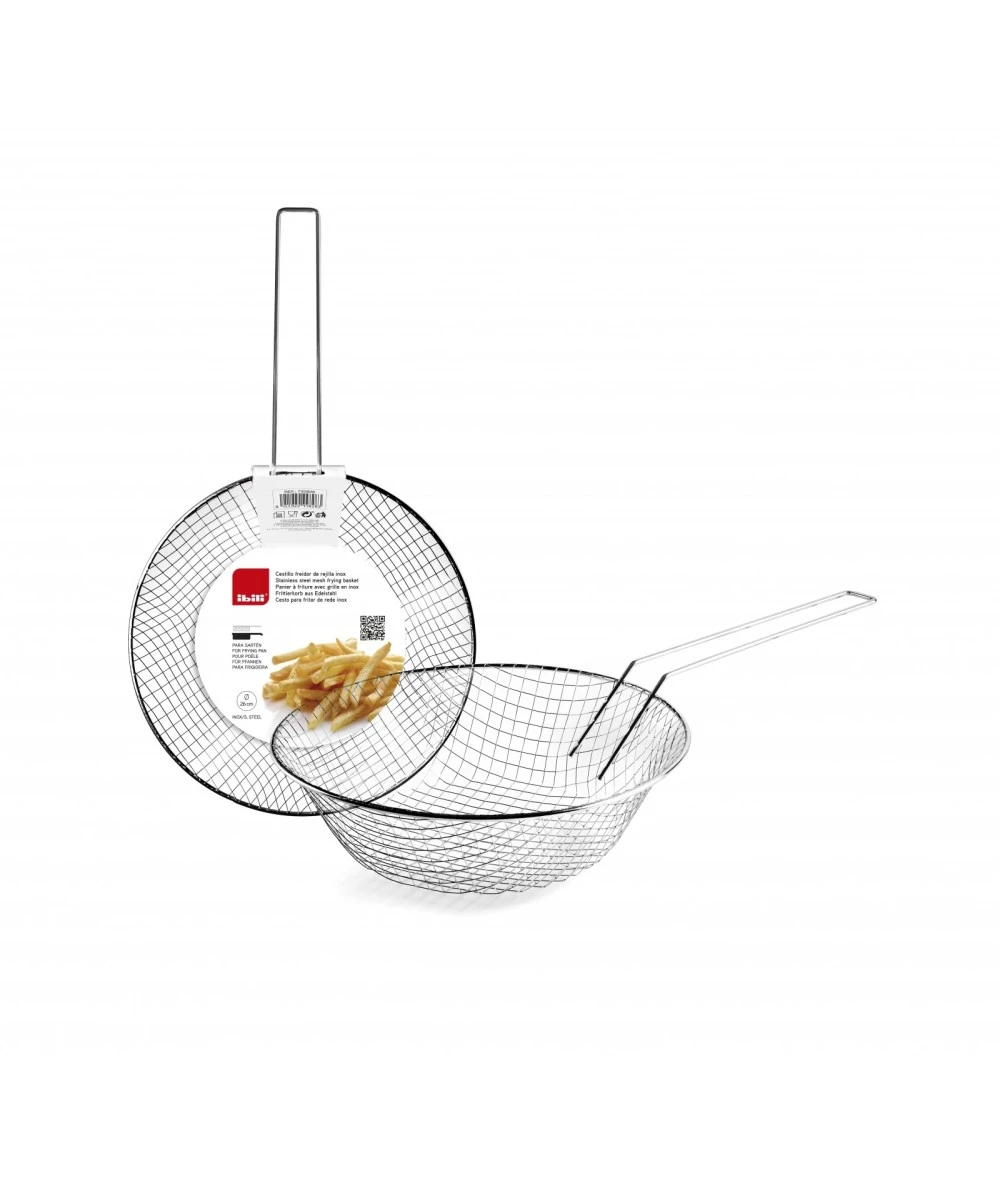 CESTILLO FREIDORA INOX 28CM IBILI 730828 3 CESTILLO FREIDORA INOX 28CM IBILI 730828 – Image 3