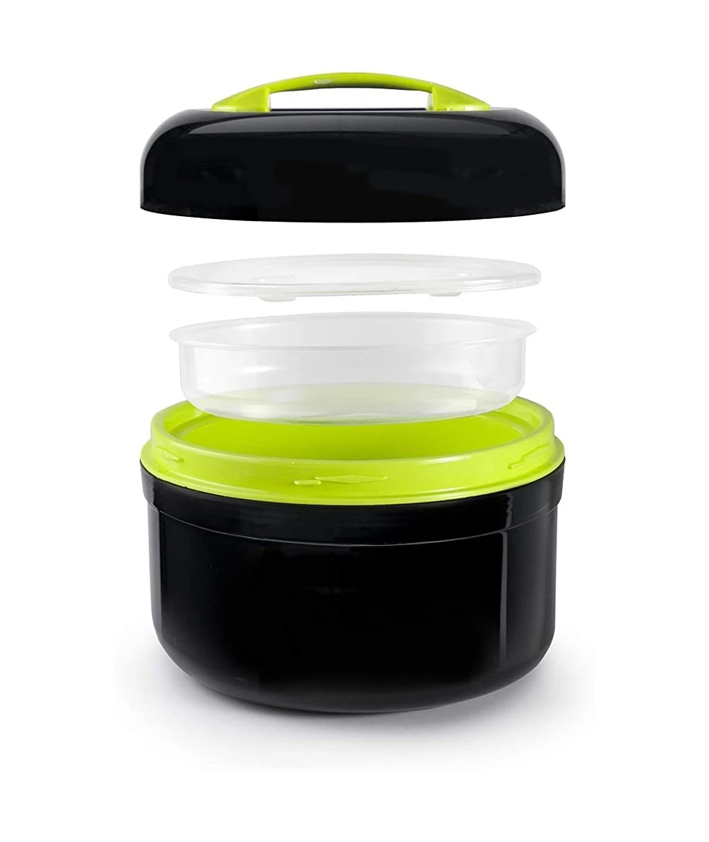 FIAMBRERA TÉRMICA BLACK/GREEN 1,40L IBILI 728914G 3 FIAMBRERA TÉRMICA BLACK/GREEN 1,40L IBILI 728914G – Image 3