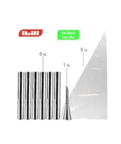KIT CANUTILLOS IBILI 777001 8 KIT CANUTILLOS IBILI 777001 -Ibili Magasin kit canutillos ibili 777001 2