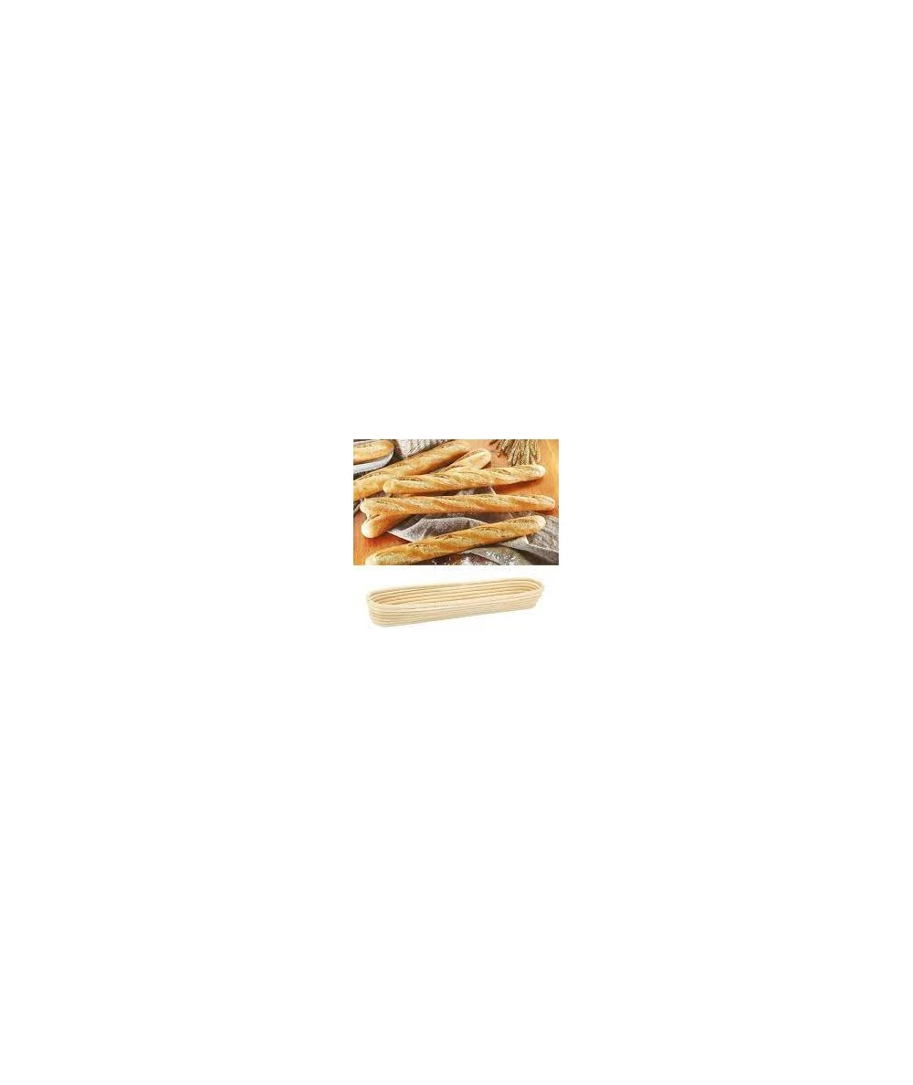 MOLDE PAN BANNETON BAGUETTE 44X10CM IBILI 680305 2 MOLDE PAN BANNETON BAGUETTE 44X10CM IBILI 680305 – Image 2