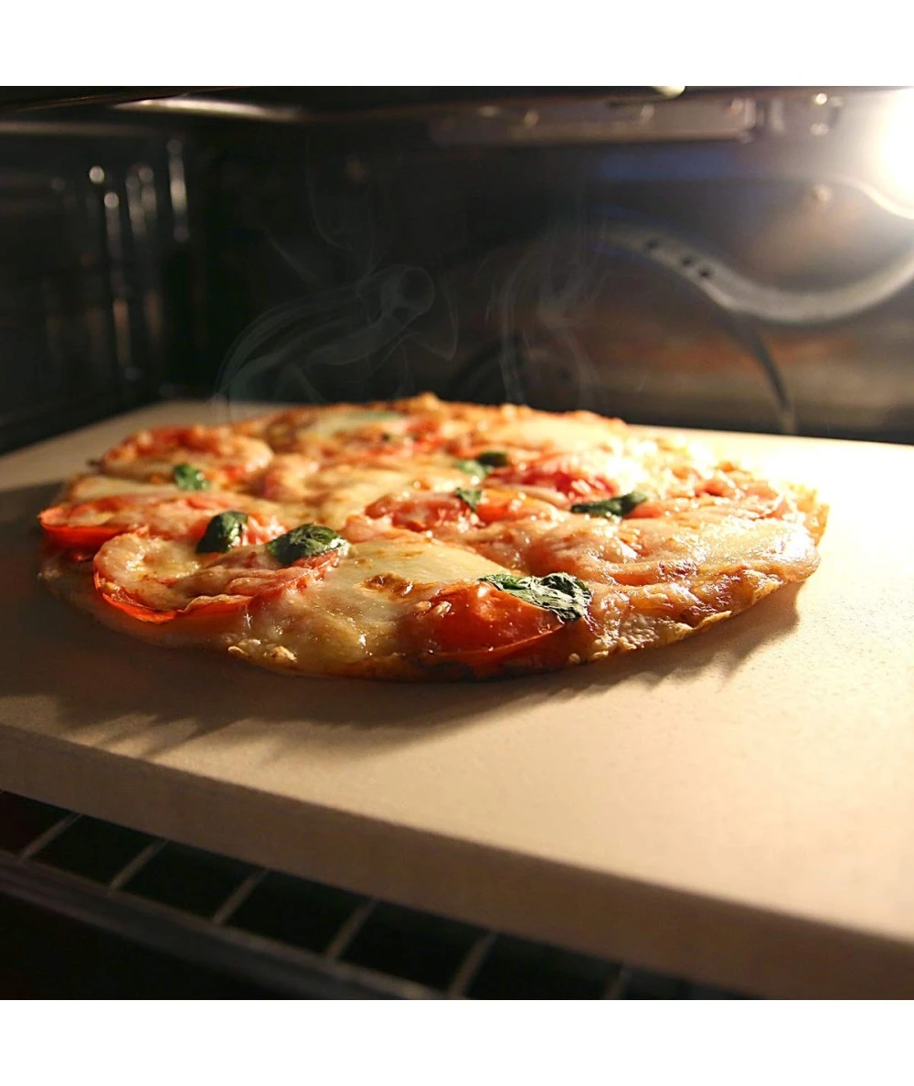 PIEDRA PIZZA RECTANGULAR 41X36X1,50CM IBILI 784340 2 PIEDRA PIZZA RECTANGULAR 41X36X1,50CM IBILI 784340 – Image 2