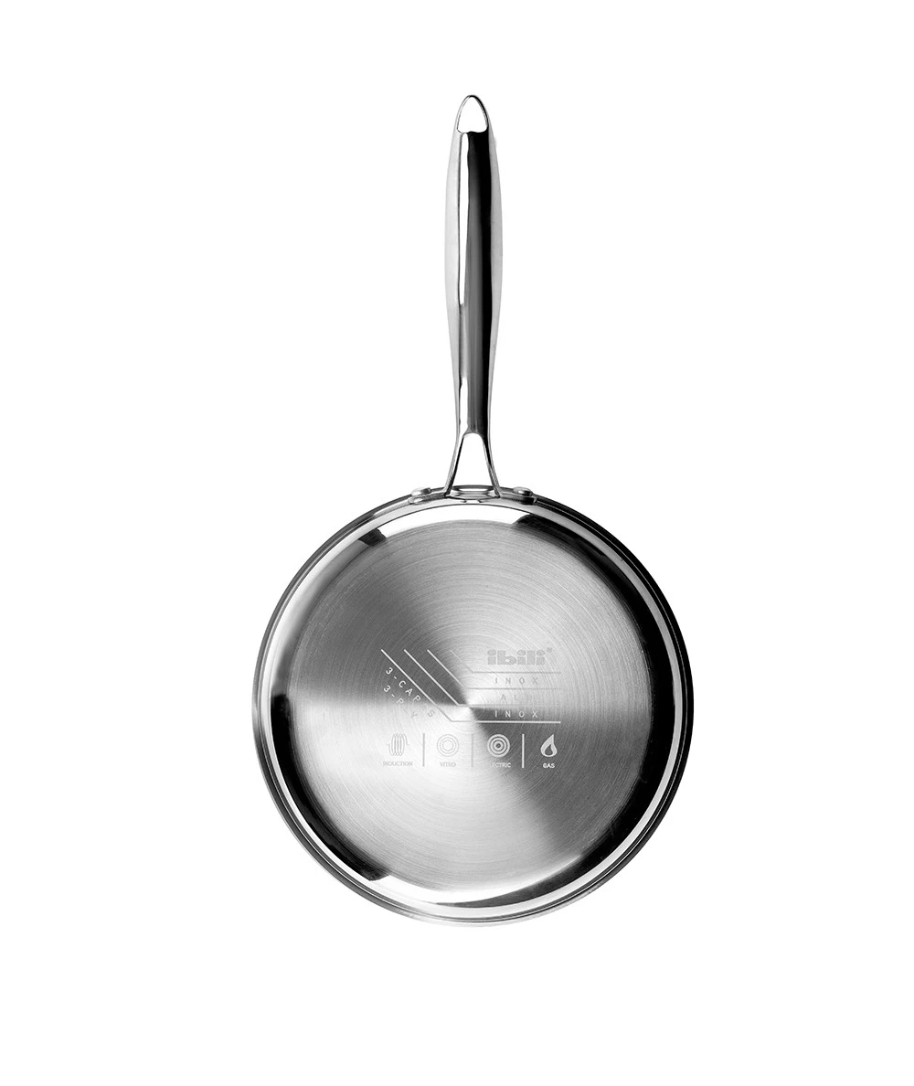 SARTÉN TRIPLY NATURAL 16CM IBILI 652916 3 SARTÉN TRIPLY NATURAL 16CM IBILI 652916 – Image 3