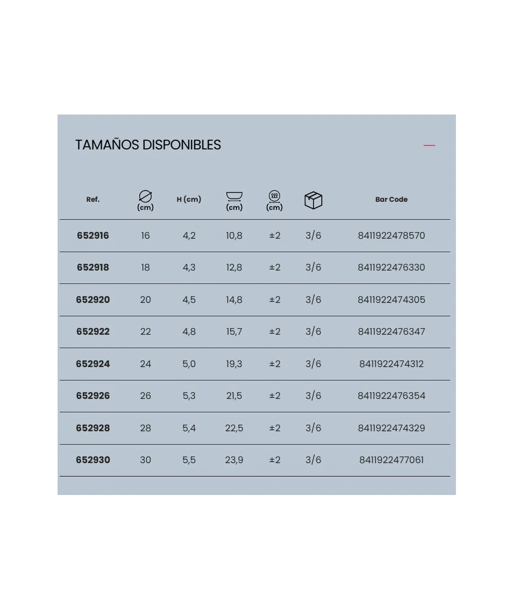 SARTÉN TRIPLY NATURAL 16CM IBILI 652916 6 SARTÉN TRIPLY NATURAL 16CM IBILI 652916 – Image 6