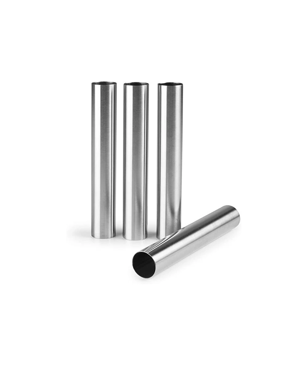 SET 4 MOLDES CANUTILLOS 14 CM ACERO INOX IBILI 730000 1 SET 4 MOLDES CANUTILLOS 14 CM ACERO INOX IBILI 730000
