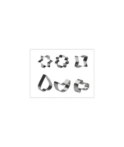 SET 6 PIEZAS CORTAPASTAS INOX IBILI 801000