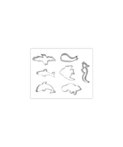 SET 7 CORTAPASTAS ANIMALES MARINOS IBILI 723500