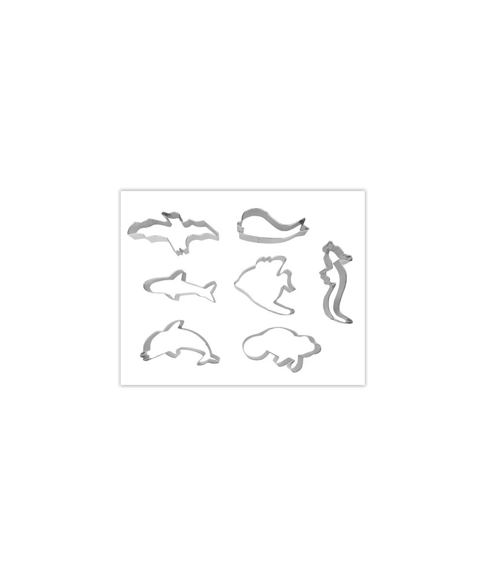 SET 7 CORTAPASTAS ANIMALES MARINOS IBILI 723500 1 SET 7 CORTAPASTAS ANIMALES MARINOS IBILI 723500