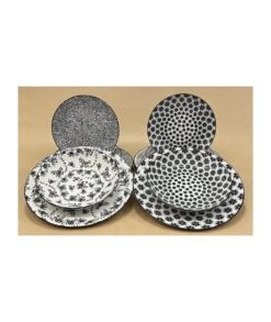 VAJILLA 12 PIEZAS ARMONIA NEGRA IBILI 691701 -Default Template 4 vajilla 12 piezas armonia negra ibili 691701 4